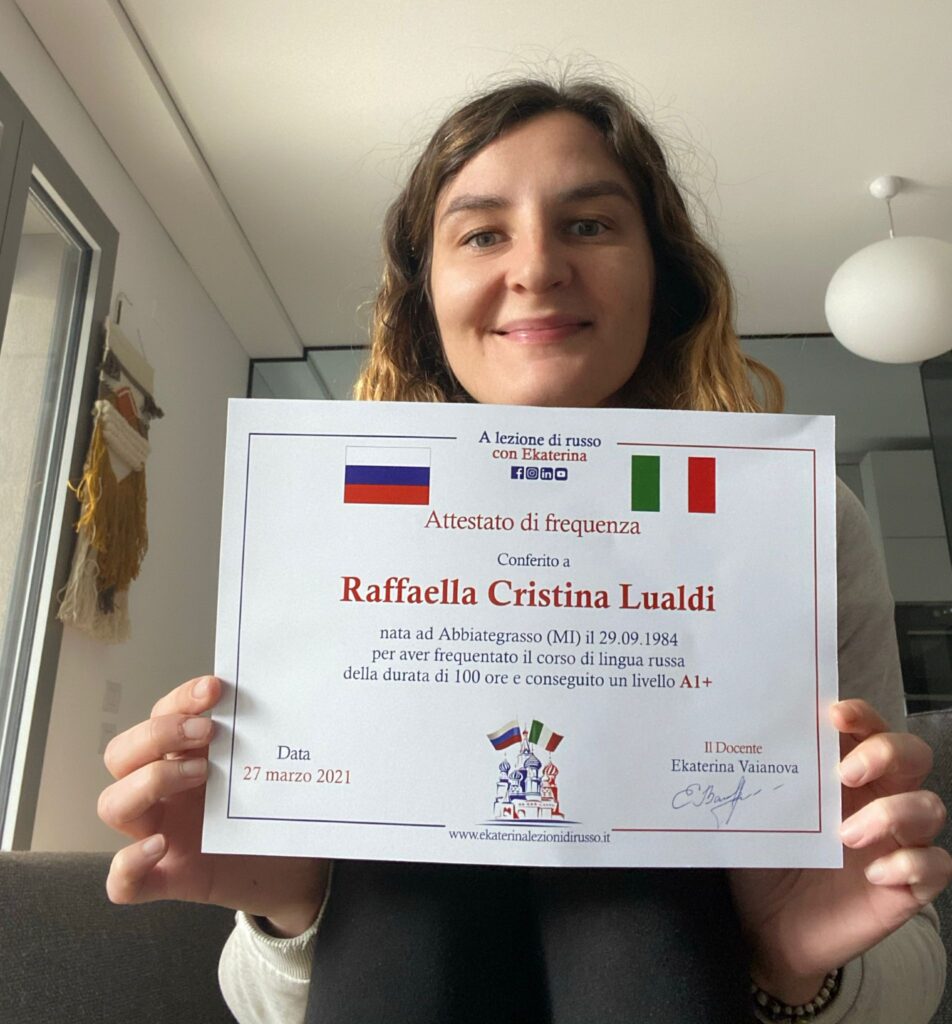 lezioni di russo certificato A1